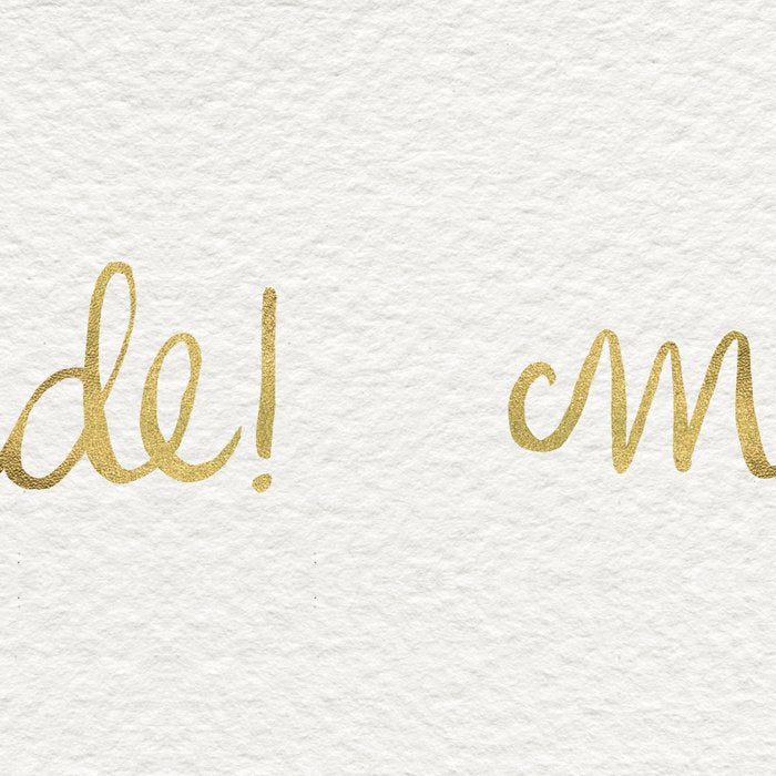 Pardon My French - Gold Ink Coffee Mug Gallery Image 2