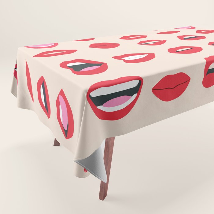 Lips III Tablecloth Gallery Image 1