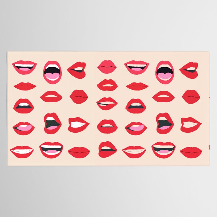 Lips III Tablecloth Gallery Image 2