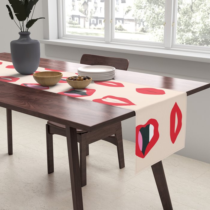 Lips III Table Runner Gallery Image 2