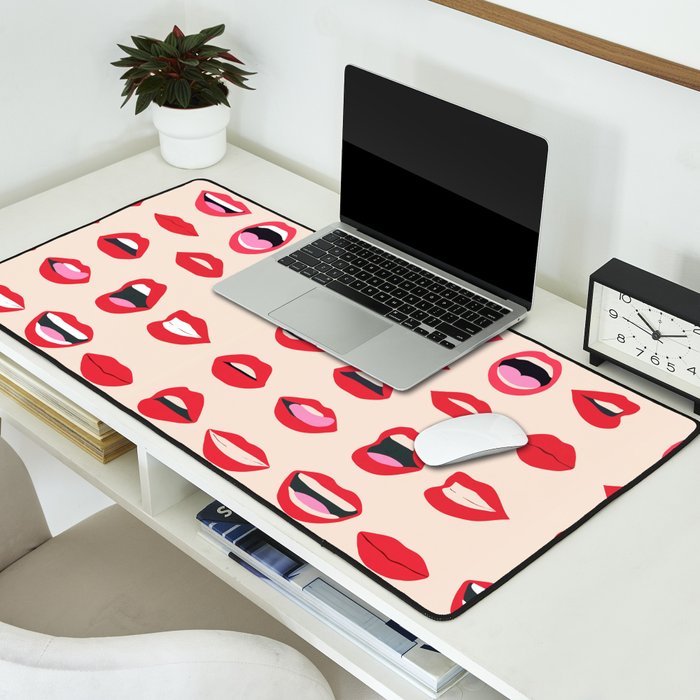 Lips III Desk Mat Gallery Image 2