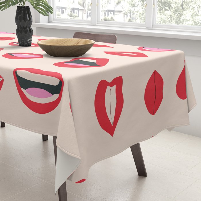 Lips III Tablecloth Gallery Image 3