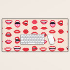 Lips III Desk Mat Gallery Image 1