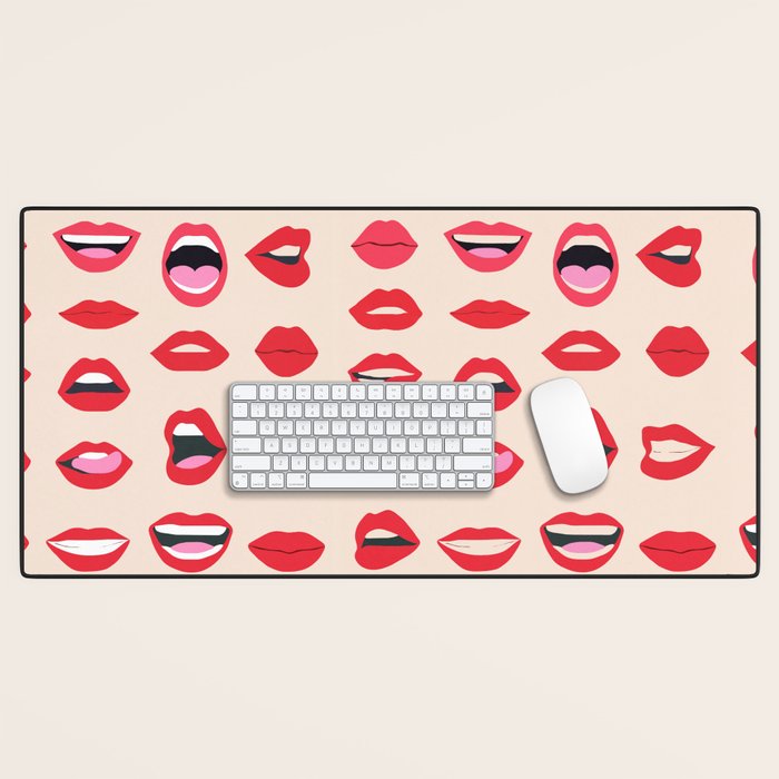 Lips III Desk Mat Gallery Image 1