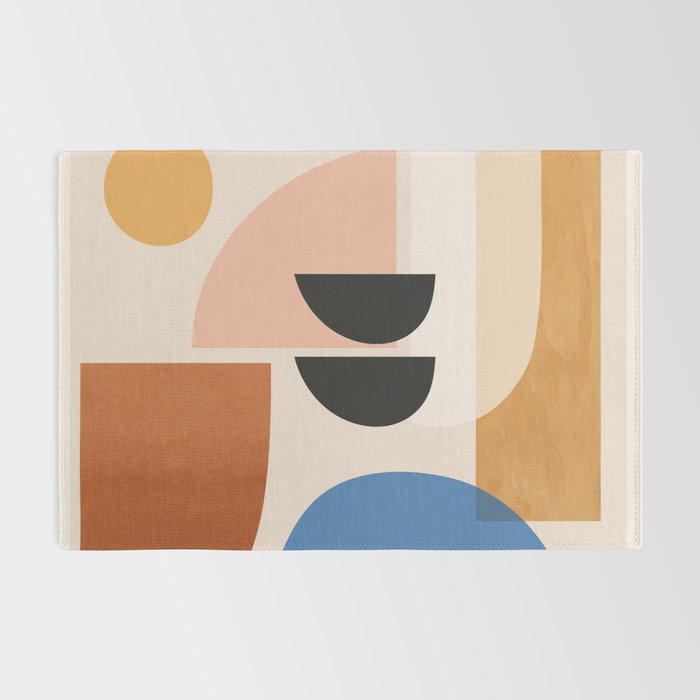Abstract Minimal Shapes 52 Rug Gallery Image 2