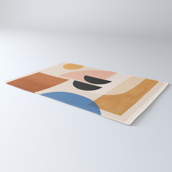 Abstract Minimal Shapes 52 Rug Gallery Image 3