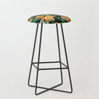 Tropical Orange Garden III Stool Gallery Image 1