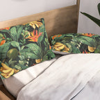 Tropical Orange Garden III Pillow Sham Gallery Image 2