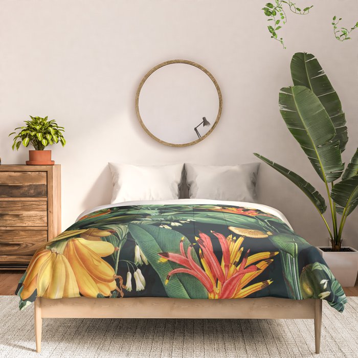 Tropical Orange Garden III Comforter Gallery Image 3
