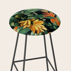 Tropical Orange Garden III Stool Gallery Image 2