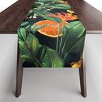 Tropical Orange Garden III Table Runner Gallery Image 1