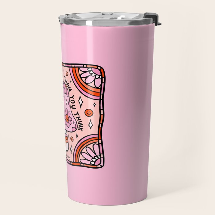 You Are Stronger Than You Think Travel Mug Gallery Image 2