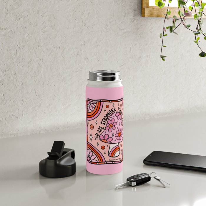 You Are Stronger Than You Think Water Bottle Gallery Image 4