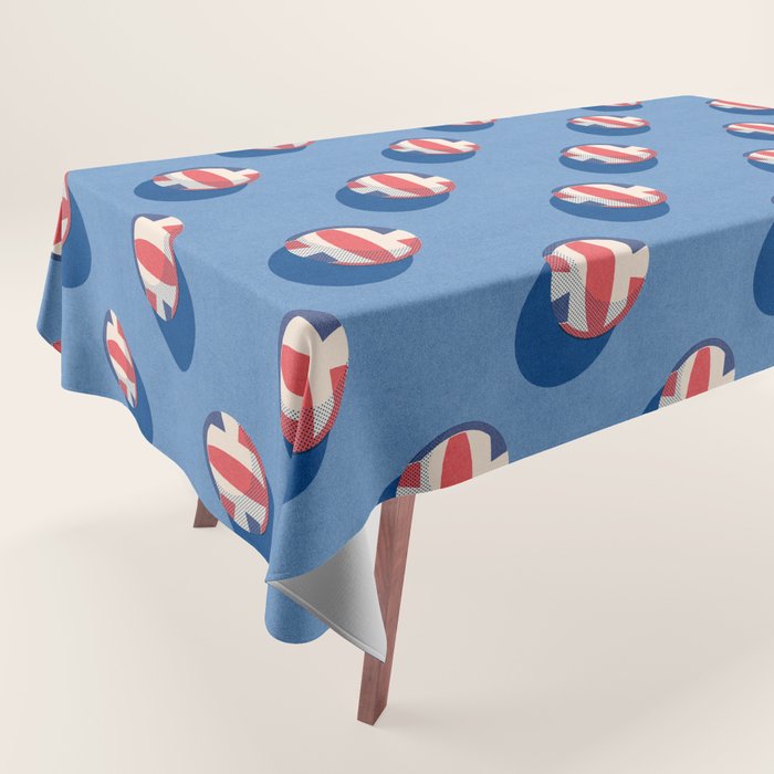 BALLS Volleyball - pattern Tablecloth Gallery Image 1