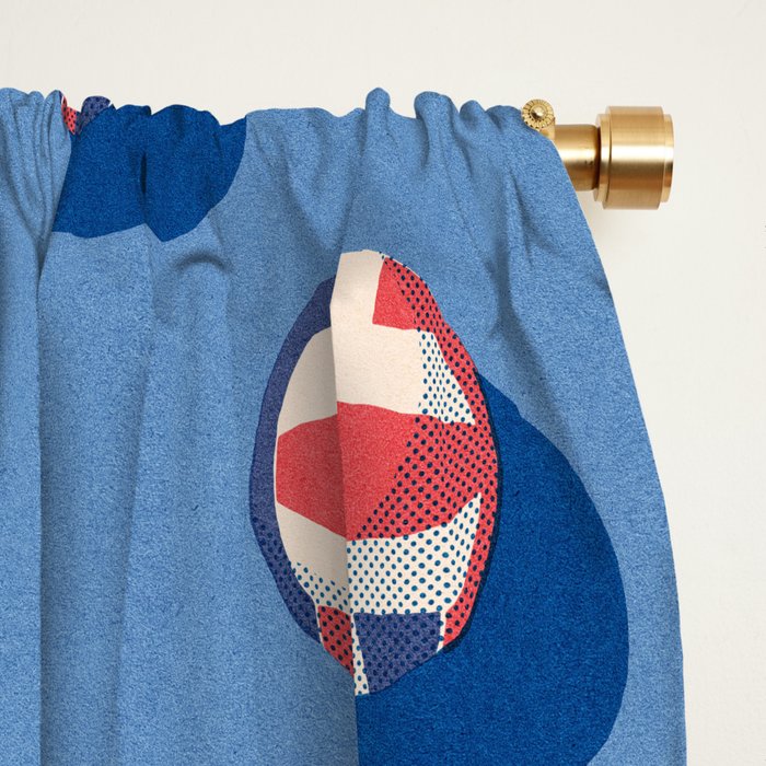 BALLS Volleyball - pattern Window Curtain Gallery Image 2