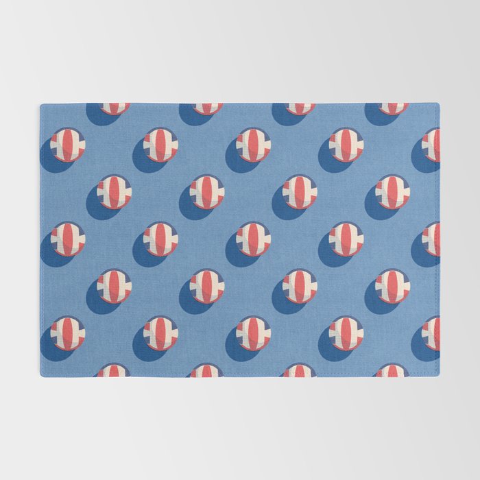 BALLS Volleyball - pattern Rug Gallery Image 2