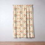 Flowers in Vase  Window Curtain Gallery Image 3