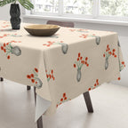 Flowers in Vase  Tablecloth Gallery Image 3