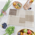Neutral Minimalism Beige Tan Sand Abstract Artwork Cutting Board Gallery Image 2