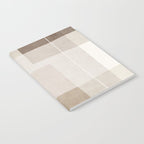 Neutral Minimalism Beige Tan Sand Abstract Artwork Notebook Gallery Image 2