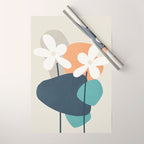 Abstract Flowers 3 Wrapping Paper Gallery Image 1