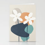 Abstract Flowers 3 Stationery Card Gallery Image 2