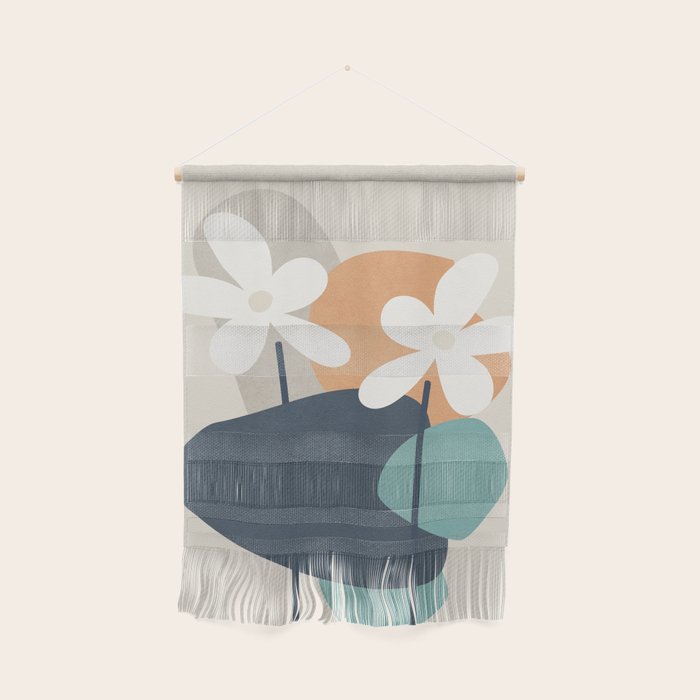 Abstract Flowers 3 Wall Hanging Gallery Image 1