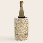 Flower of Life in Lotus - pastel golds and canvas Wine Chiller Gallery Image 1