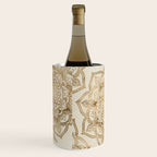 Flower of Life in Lotus - pastel golds and canvas Wine Chiller Gallery Image 2