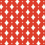 Vintage Stars I Bright Red Coffee Mug Gallery Image 2
