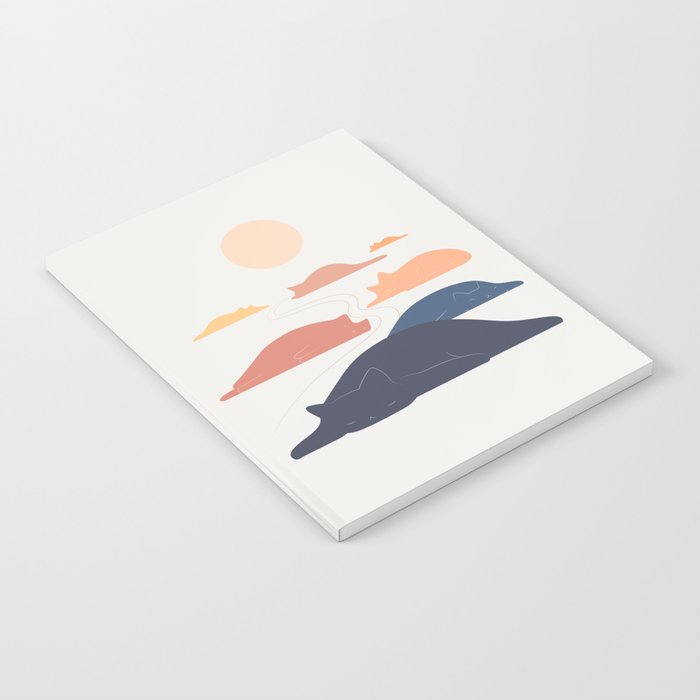 Cat Landscape 159 Notebook Gallery Image 1