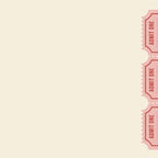 Good Times Retro Ticket, Pink Aesthetic Coffee Mug Gallery Image 2