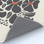Abstract Black Florals Rug Gallery Image 4