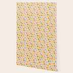 Colorful retro star shape art pattern Wallpaper Gallery Image 2