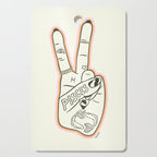 PISCES (Peace Sign Collection) Cutting Board Gallery Image 1