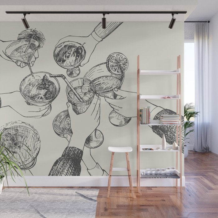 Cheers Wall Mural Gallery Image 1