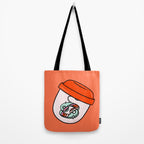Cancer Keychain Tote Bag Gallery Image 2