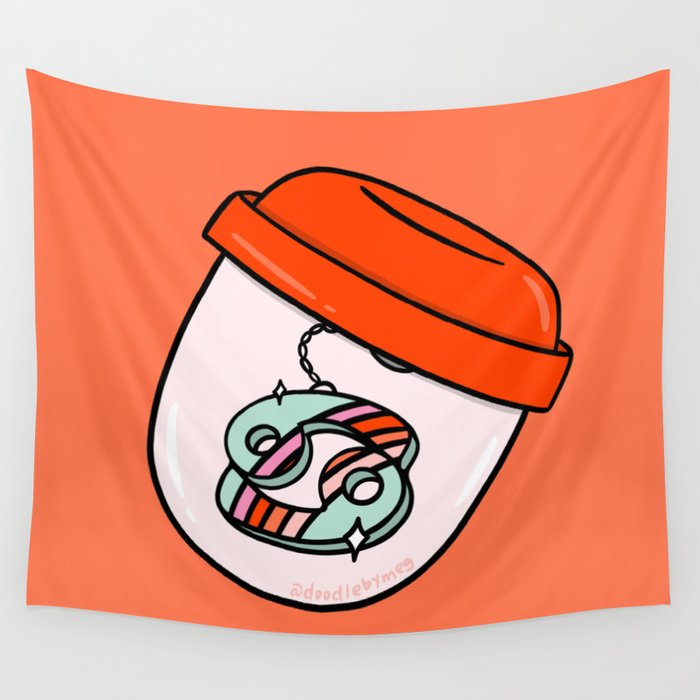 Cancer Keychain Wall Tapestry Gallery Image 4