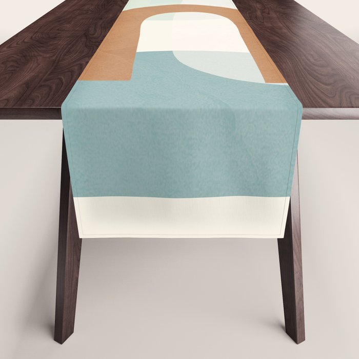 Azzurro Shapes No 55 Table Runner Gallery Image 1