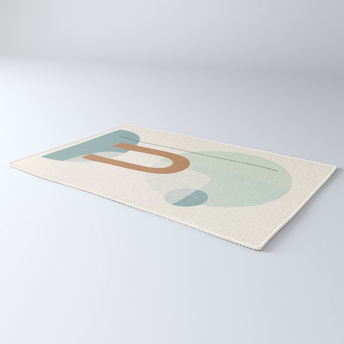 Azzurro Shapes No 55 Rug Gallery Image 3