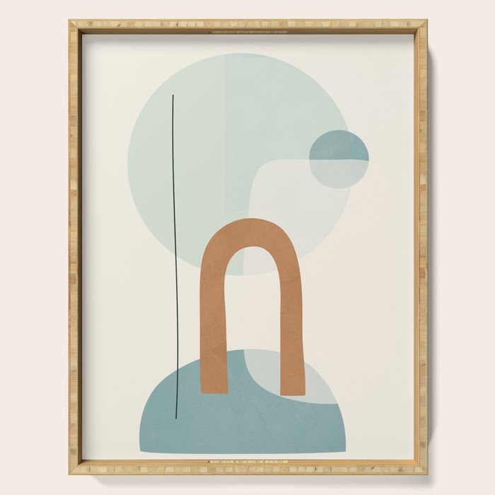 Azzurro Shapes No 55 Serving Tray Gallery Image 1