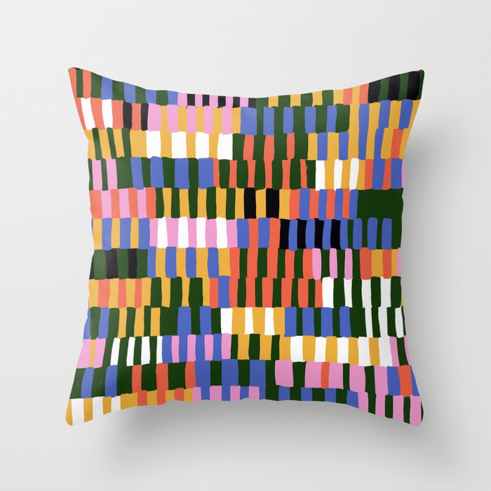 Mosaic #3 Throw Pillow Gallery Image 1