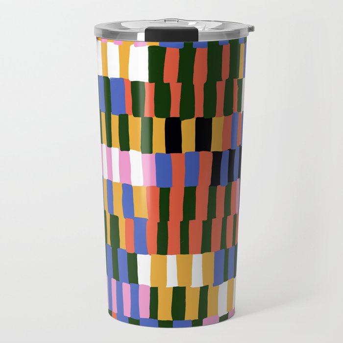 Mosaic #3 Travel Mug Gallery Image 1