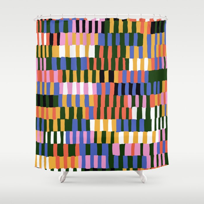 Mosaic #3 Shower Curtain Gallery Image 1
