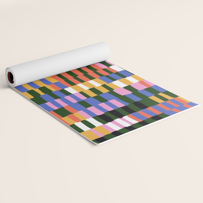 Mosaic #3 Yoga Mat Gallery Image 2
