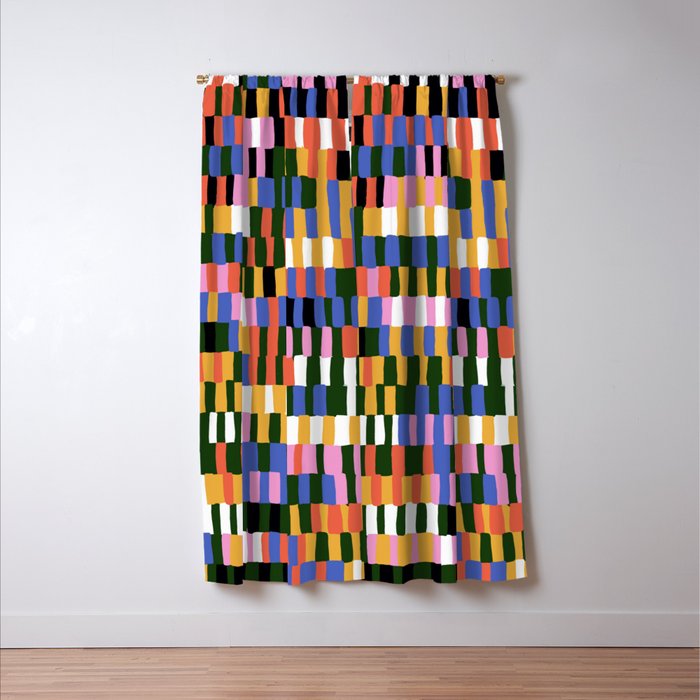 Mosaic #3 Window Curtain Gallery Image 3