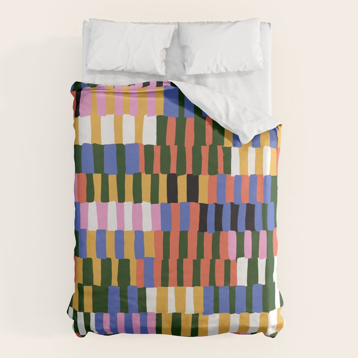 Mosaic #3 Duvet Cover Gallery Image 6