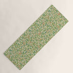 William Morris Bird and Pomegranate Green Parchment Yoga Mat Gallery Image 1