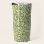 William Morris Bird and Pomegranate Green Parchment Travel Mug Gallery Image 3