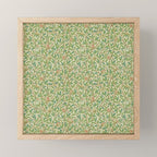 William Morris Bird and Pomegranate Green Parchment Mini Art Print Gallery Image 1